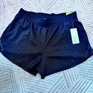 NWT - All in Motion Black Running Shorts Size M